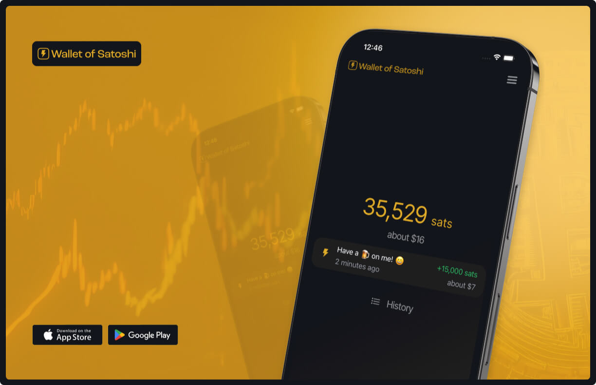 Биткоин-кошелек Wallet of Satoshi исчез из Google Play и App Store